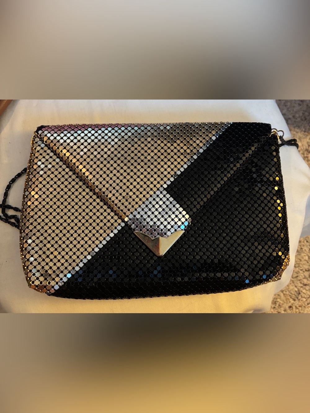Amazing Condition 1980’s Metal Mesh Bag